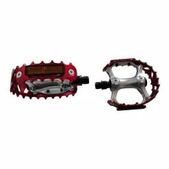 Pédales Velo SE Bikes Bear Trap Rouge