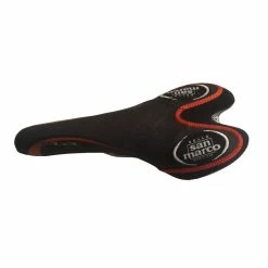 Selle San Marco Era K Titanium Rouge Et Noire -Accessoires Vélo Soldes Boutique selle san marco era k titanium rouge et noire 2